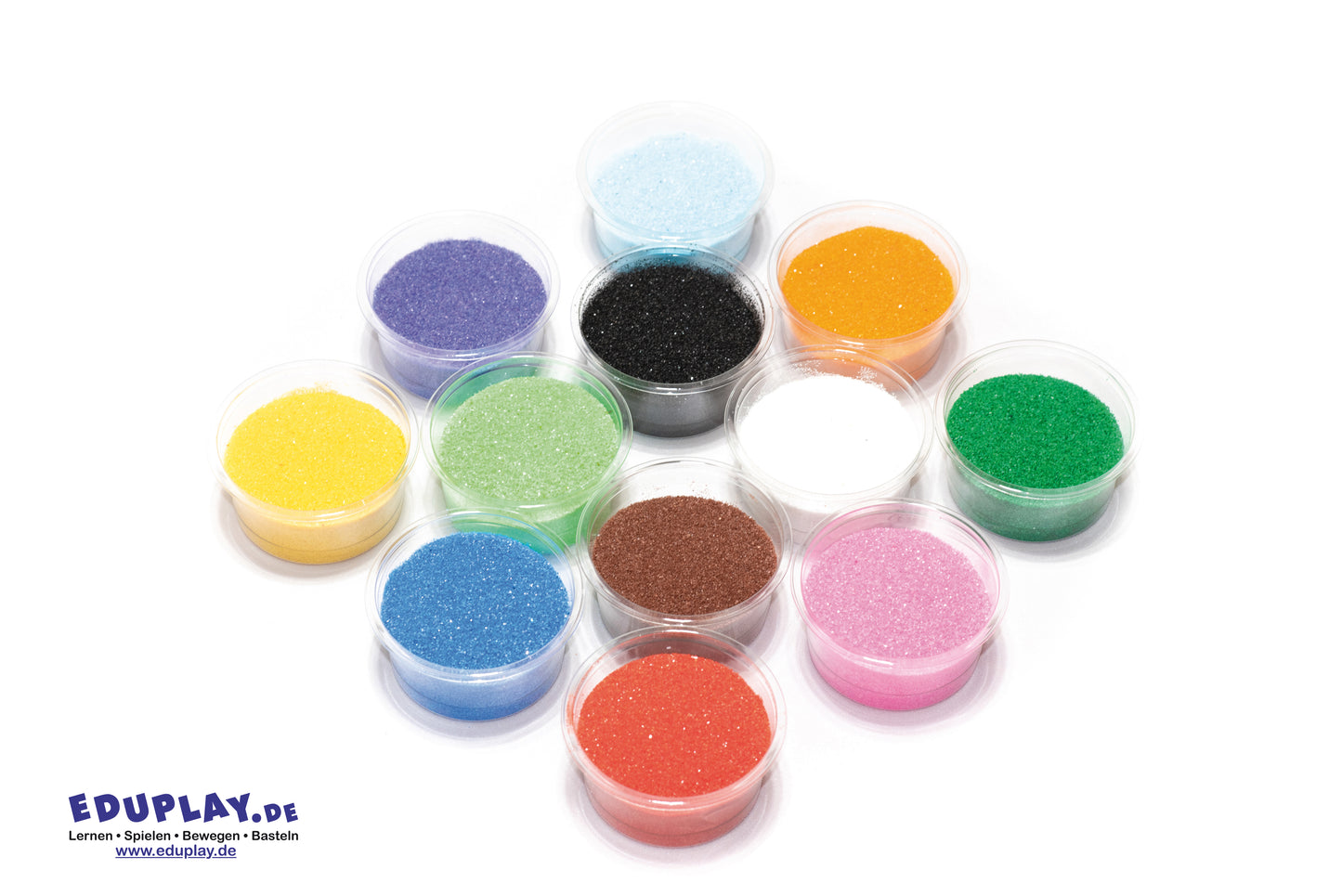 Kreativ-Rahmen mit Sand