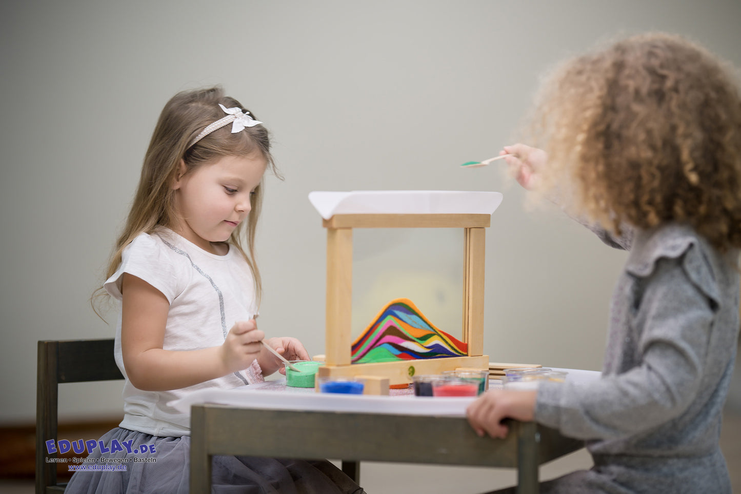 Kreativ-Rahmen mit Sand