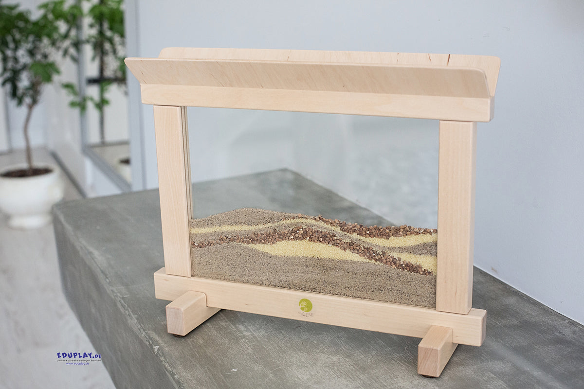 Kreativ-Rahmen mit Sand