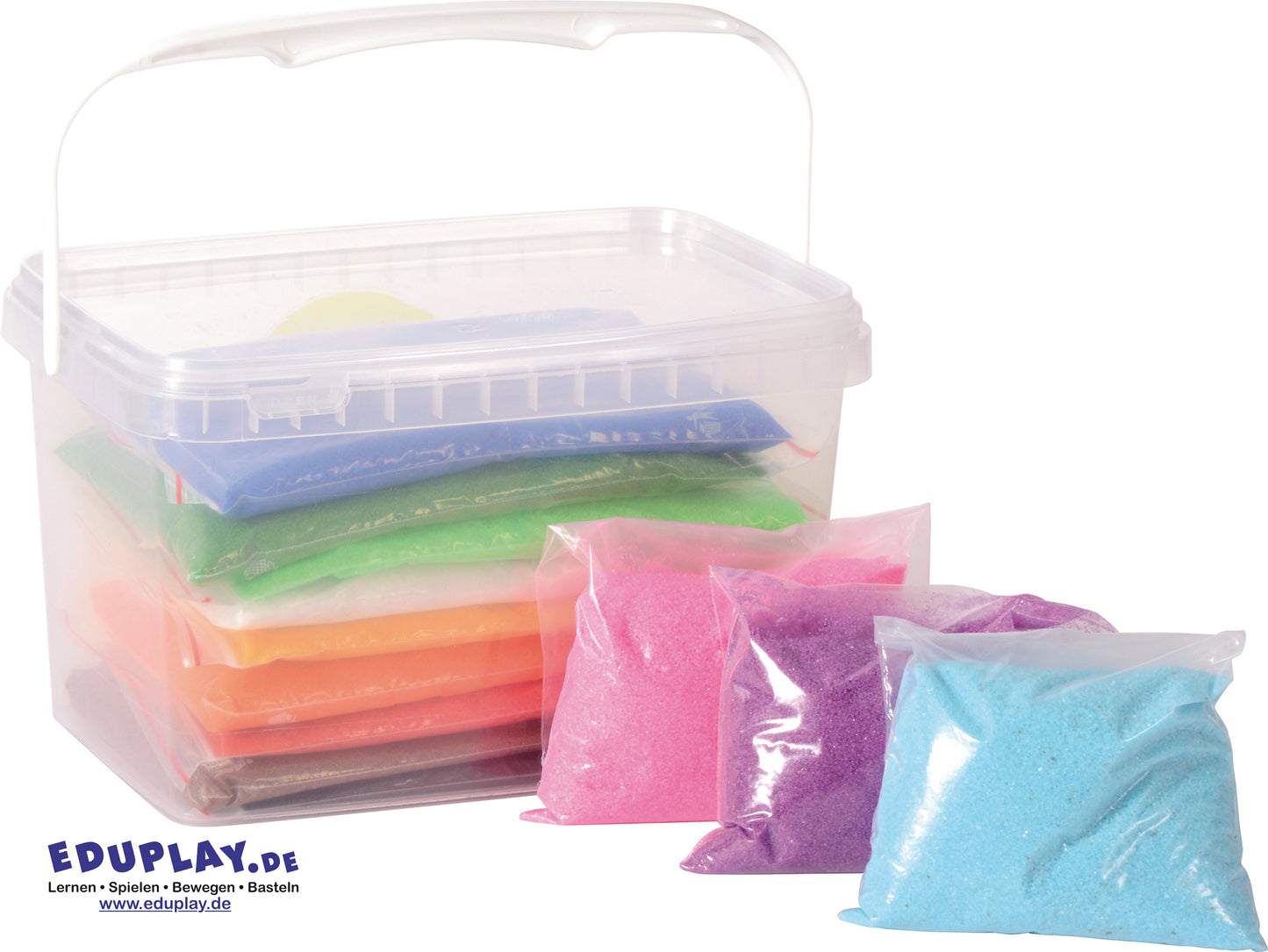 Dekosand 12 Farben 2,4 kg