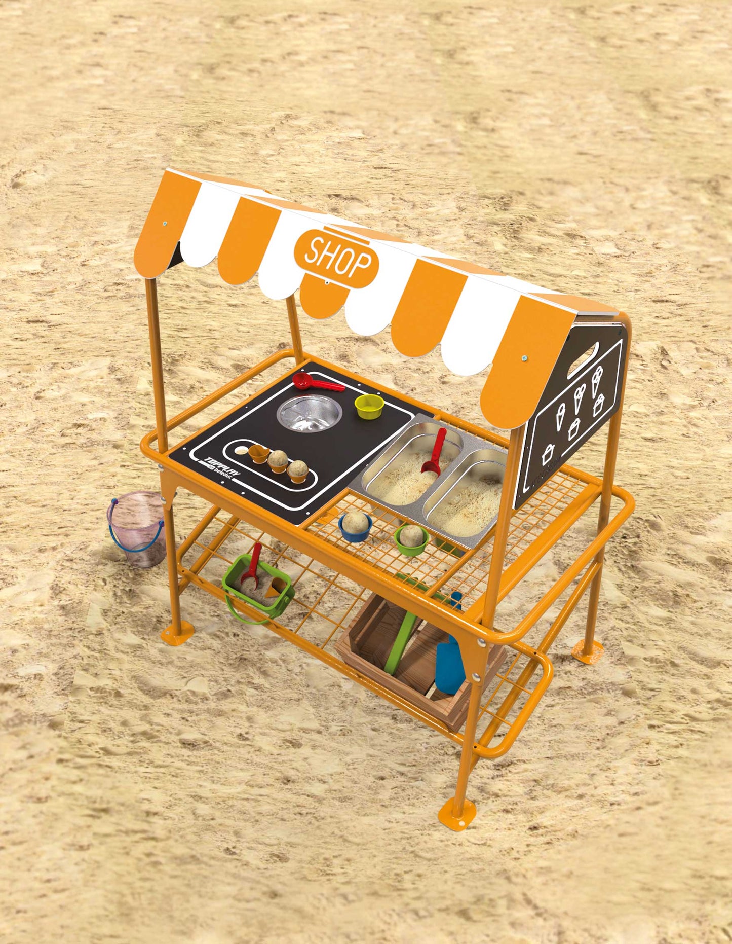 Rollenspiel-Station "Ice Cream & Shop"
