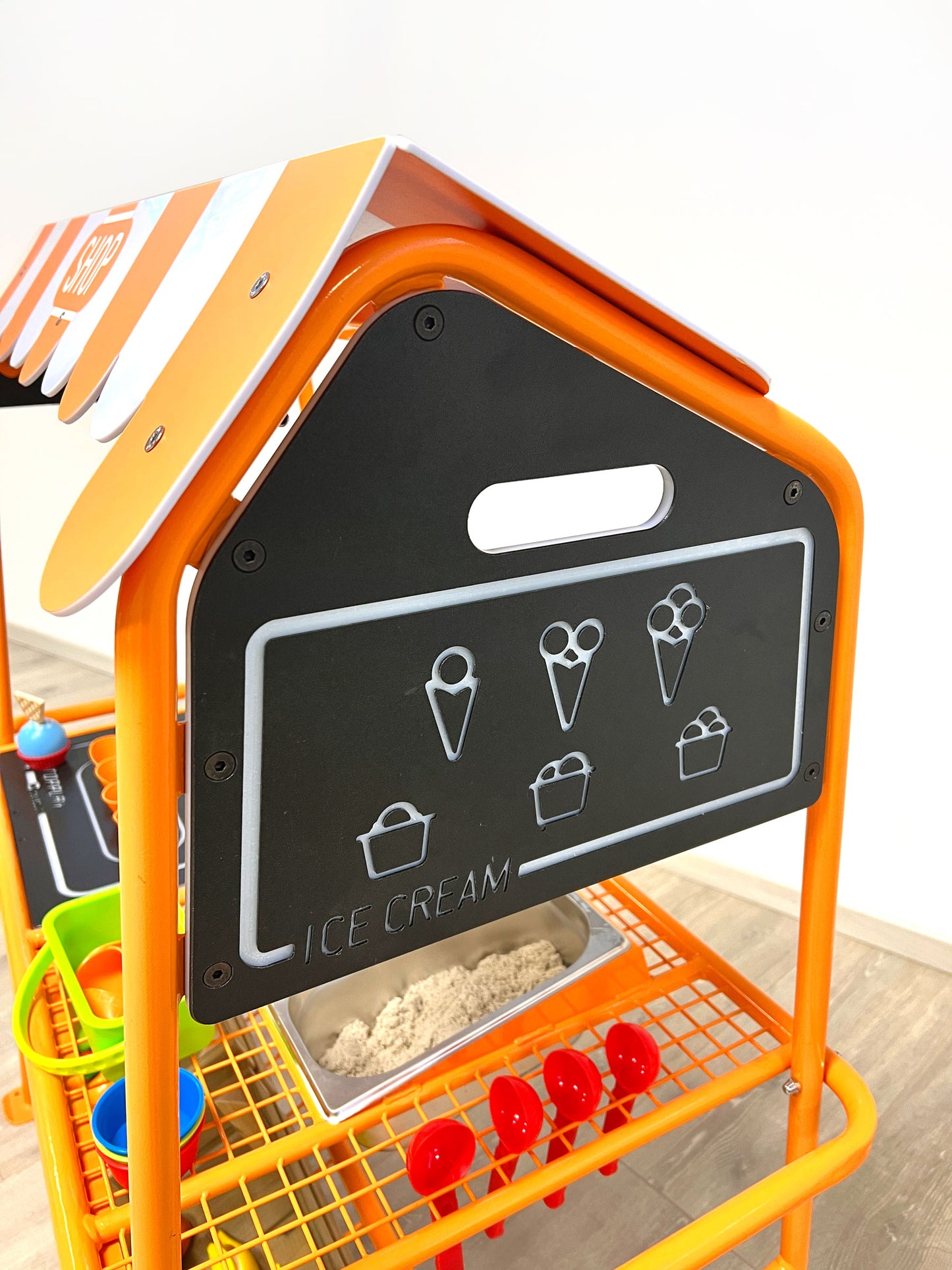Rollenspiel-Station "Ice Cream & Shop"