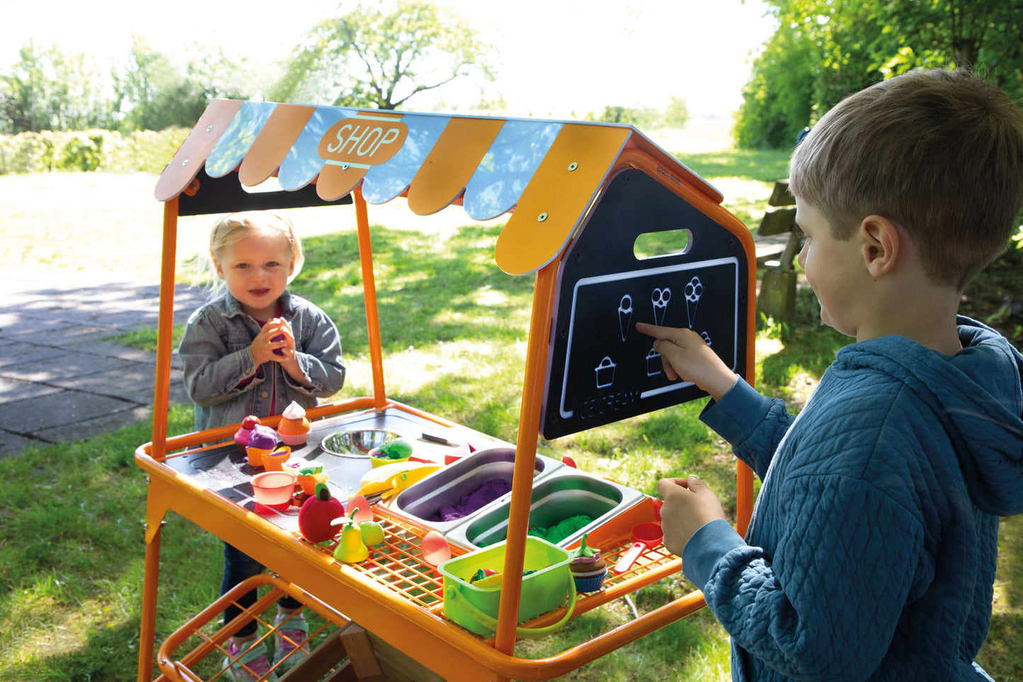 Rollenspiel-Station "Ice Cream & Shop"