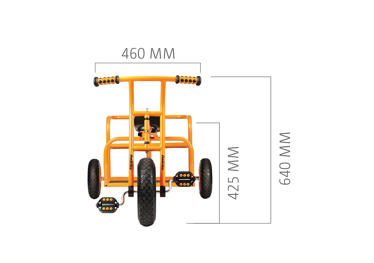 Dreirad "Doppeltaxi"