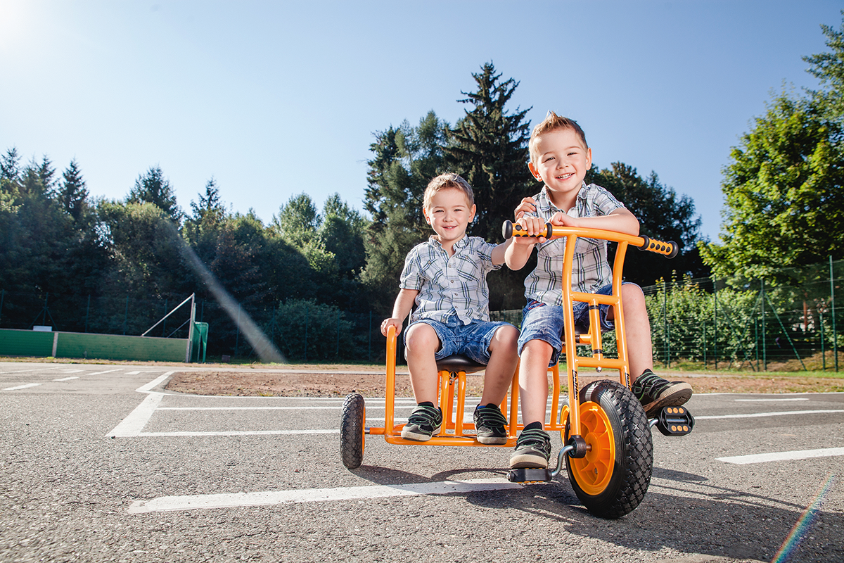 Dreirad "Seitenwagen"