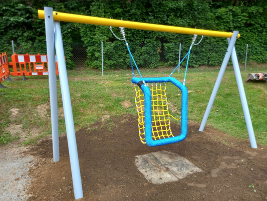 Stahl-Sitzschaukel „Mulda”